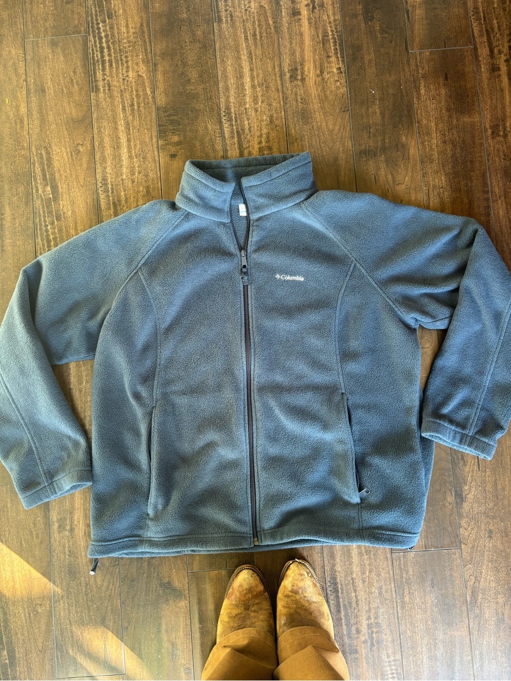 Columbia Women’s Full-Zip Fleece Jacket - Slate/Charcoal Blue